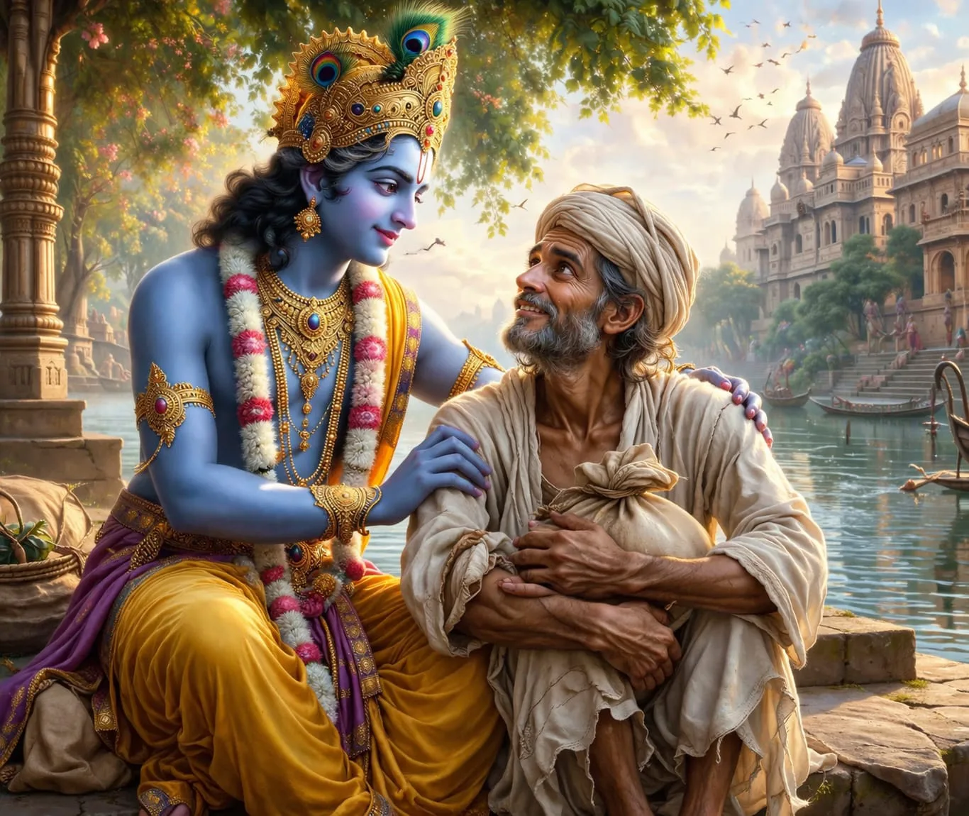 बता मेरे यार सुदामा रे।-कृष्ण भजन लिरिक्स