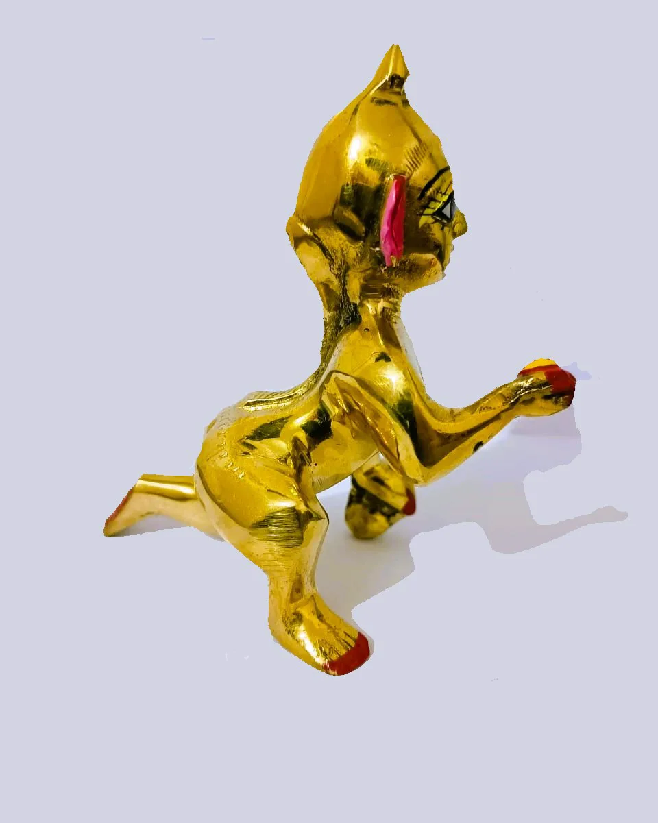 Mettle Laddu Gopal (Height 3 Inches , Weight 300gram)